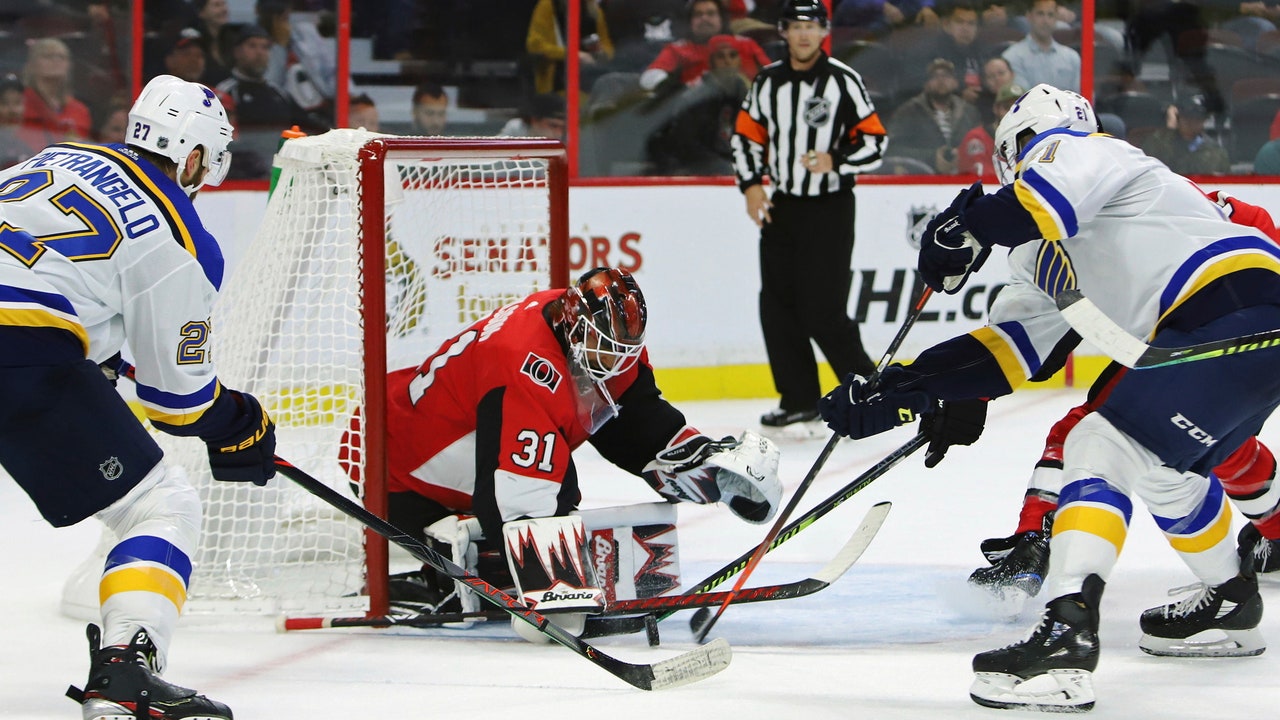 O'Reilly had 4-point game, Blues beat Senators 6-4